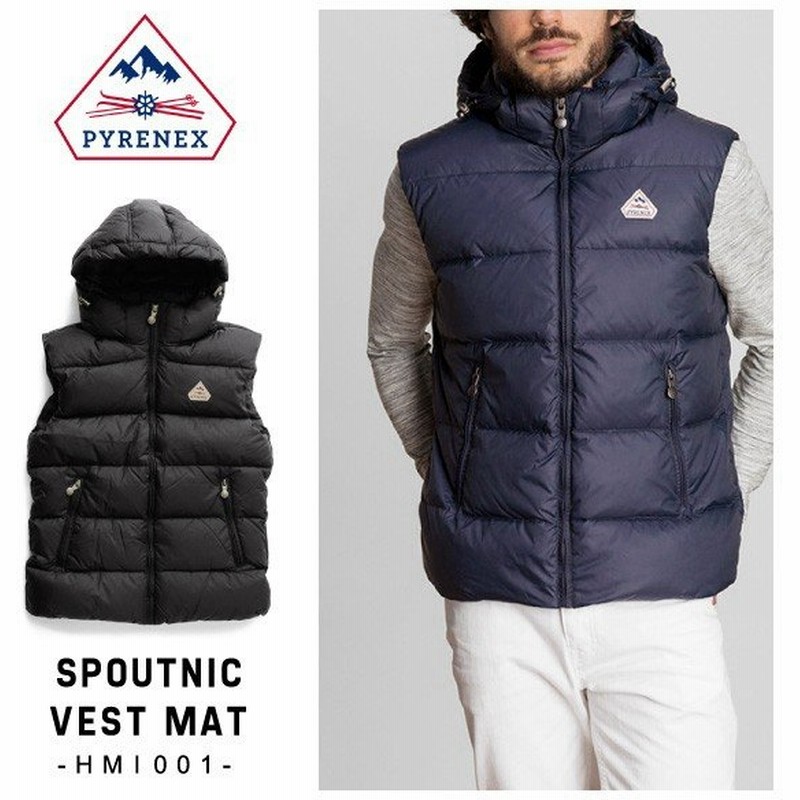 Pyrenex ピレネックス Spoutnic Vest Mat Hmi001 スプートニックベスト マット メンズ ダウンベスト ダウンジャケット 通販 Lineポイント最大0 5 Get Lineショッピング