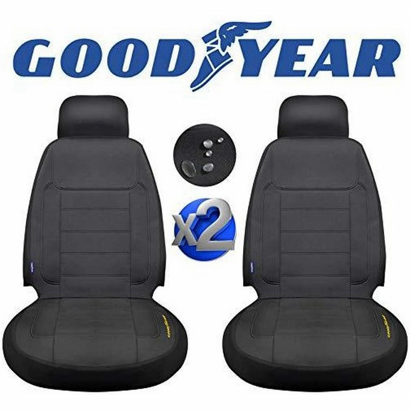 Goodyear 防水カーシートカバー 2パック 100 ピュアネオプレン生地 最大限の保護 ほとんどの車にフィット ヘッドレストカバー 高さ10イン 通販 Lineポイント最大0 5 Get Lineショッピング