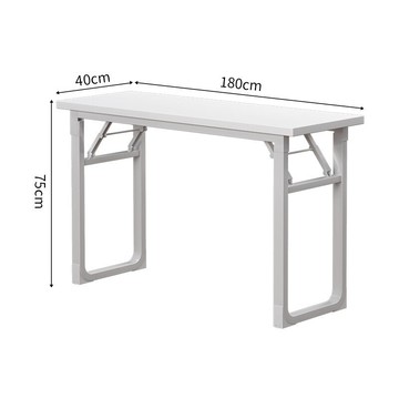 折疊桌子長條桌辦公桌會議桌可折疊培訓桌展會桌電腦桌辦公桌餐桌[DD030109]