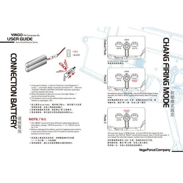 Virgo M4コンバージョンキット DigitalFiringControlSystem ブラシレスモーターversion (DX)  VFC製