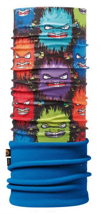 ├登山樂┤西班牙 BUFF 兒童POLAR保暖頭巾-細菌大軍 # BF108158