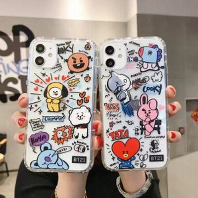 Btsグッズ スマホケース Iphone12 12pro 12promax 12mini 11 7 8 X Xr Se2 透明ケース ビーティー21 防弾少年団 Bt21 アイホンケース 人 通販 Lineポイント最大get Lineショッピング