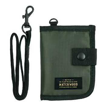 Matchwood Element 零錢包 抗撕裂 多功能 可頸掛  11.5 x 9 cm  軍綠色