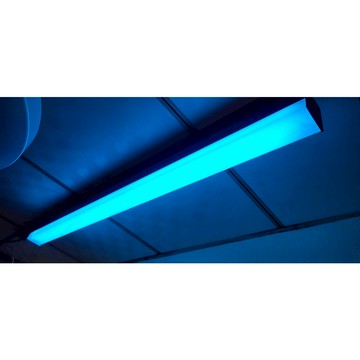 冰塊彩色軌道燈 LED 1/2/3/4呎 長形燈 彩色軌道燈rgb版 rgb+3000-6000k  調光調色