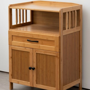 免運/公司貨 餐邊櫃 原木餐邊櫃 楠竹多功能置物柜廚房收納柜新中式簡單餐邊柜客廳茶水柜實木碗柜 可開發票 全館五折 工廠現貨直銷 新品特價 z10302