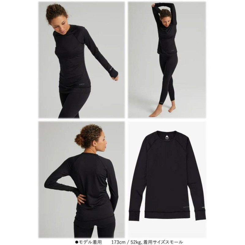 BURTON / バートン LIGHTWEIGHT X BASE LAYER CREW レディース スノー