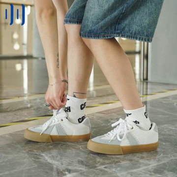 頑刻德訓滑板flip翻毛皮復古低幫男女耐磨減震T頭鞋運動滑板鞋