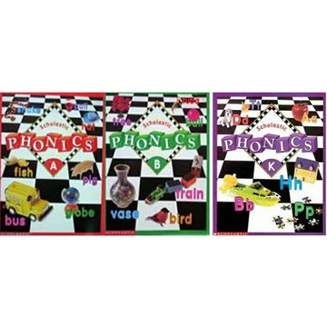 姆斯Scholastic Phonics 暢銷全球兒童英文自然發音教材權威/搭配聽力練習 華通書坊/姆斯