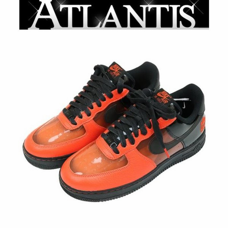 Nike 銀座店 新品ナイキ Nike Air Force 1 Low 07 Prm 2 Shibuya Halloween 国内限定モデル ハロウィン パテントレザー スニーカー 黒 オレンジ 27cm 通販 Lineポイント最大0 5 Get Lineショッピング