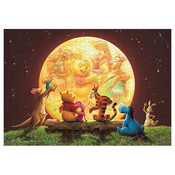 Tenyo 月光派對 小熊維尼拼圖 D-300-074 43 x 30.5  1個  300片