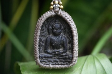 英氣佛陀 編繩項鍊 2440