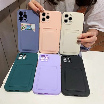 液態插卡 插卡手機殼 全包鏡頭 保護殼 iPhone16 15 14 12 11 Pro Max 可插卡/悠遊卡/一卡通