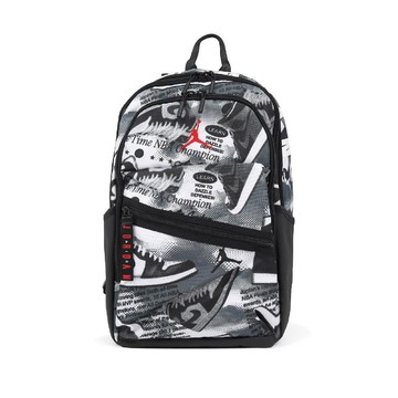 後背包 Jordan Air Patrol 15吋筆電包 白黑 書包 JD2623023AD-003