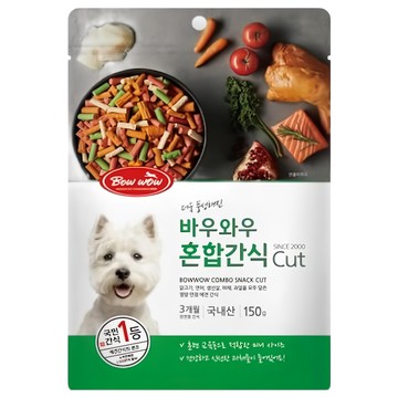 Bow wow 狗零食  1個  150g  高鈣海陸鮮蔬條