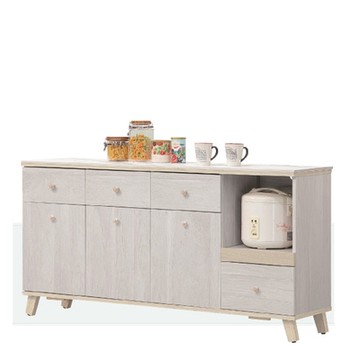 AS DESIGN 雅司家具-撥久5.3尺岩板餐櫃-160*41*81.2cm