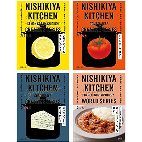 にしきや 人気 レトルト カレー セット 4個