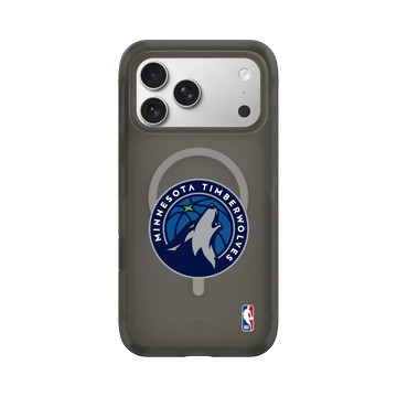 iPhone 17 Pro Max AirX 本質黑 - NBA - Logo-明尼蘇達灰狼 Minnesota Timberwolves