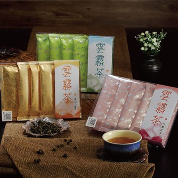 雲霧茶 烏龍紅茶原葉茶包 優質台灣茶包｜10入/盒
