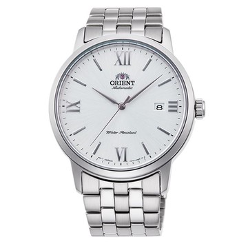 Orient 東方錶 (RA-AC0F10S) DATE系列 簡約風機械腕錶/白面 41.6mm