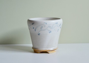 陶盆 | 水墨 | 藤蔓