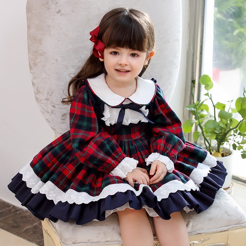 ワンピース 子供 ロリータ キッズ 長袖 メイド ロリータ服 洋服 秋冬 七五三 コスプレ コスチューム 子ども ドレス ゴスロリ Lolita 森ガール リボン クリスマス 通販 Lineポイント最大0 5 Get Lineショッピング