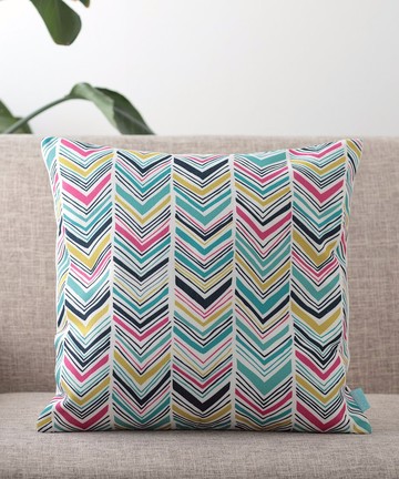 Jubilee天然亞麻抱枕套 與設計師Jessica Hogarth合作 多色箭頭款