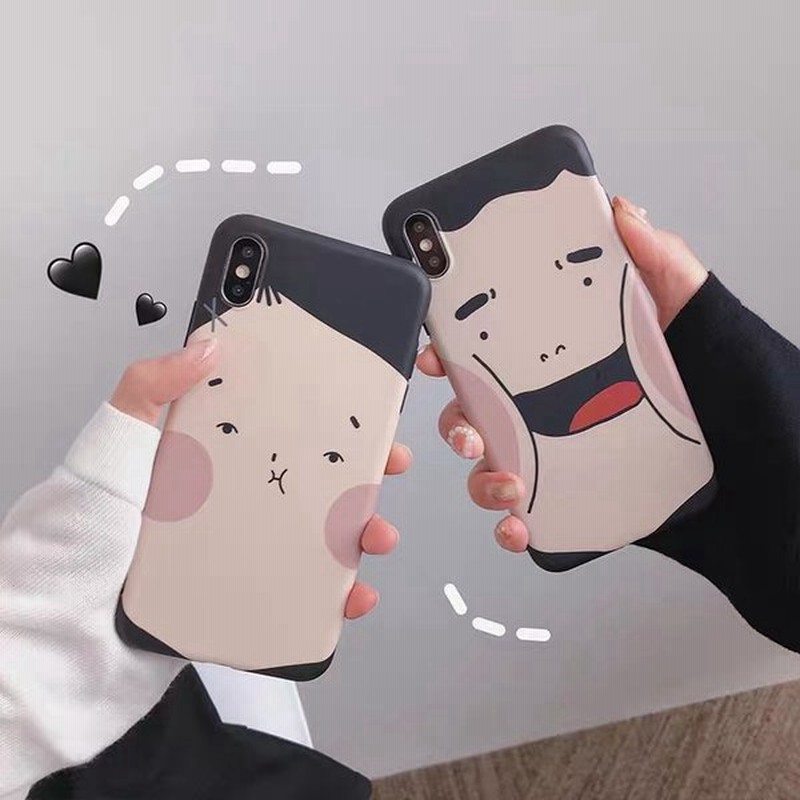 Iphone Se Xs Max Xr 11 11pro 11promax Case アイフォン ケース 顔 かっこいい かわいい シンプル ケース スマホカバー イラスト キャラクター おもしろい 通販 Lineポイント最大get Lineショッピング