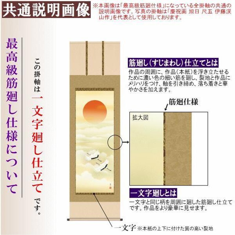 武田菱金襴本表装 掛け軸 お雛様 西尾香悦 桃の節句画 段雛 尺5サイズ