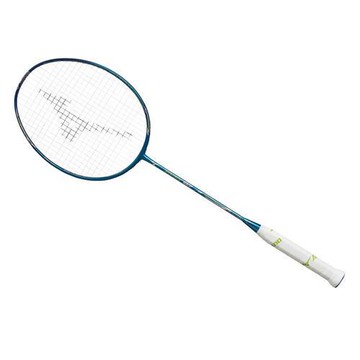 Mizuno 美津濃 羽球拍 台灣製 碳纖維 白黑藍【運動世界】73MTB62368
