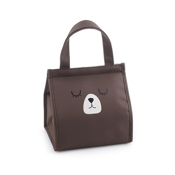 Paradaiso 動物系列 保溫保冷便當袋  22 x 19 x 23cm  棕色  1個