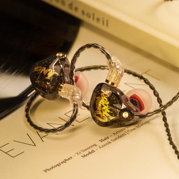 【星空黑】威澤OS1BEAT入耳式高解析HIFI掛耳式游戲電競有線耳機