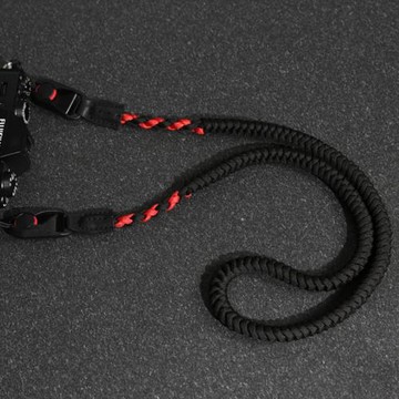 真皮快拆相機肩帶單反微單手腕帶適用于佳能富士索尼尼康傘繩掛繩