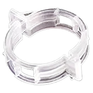 豪麥源 植物緊固夾，直徑2.8cm，PP材質，50個