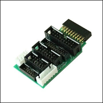 多功能 轉接板 支持JTAG jlink v8 v9 ulink2 st-link arm stm32