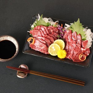 馬刺し 熊本 国産 送料無料 上霜降り トロ 約6人前 計300g (50g×6) 馬肉 おつまみ くまもと食彩の力 食べ物