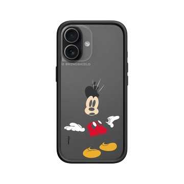 iPhone 17 Mod NX -邊框背蓋組合 (相機按鈕) 黑 - 迪士尼-米奇 Mickey - 黑標款-米奇只有彩色