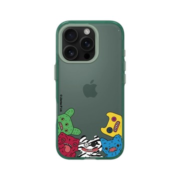 iPhone 16 Pro Clear 憂墨綠 - Fuggler 放克牙寶-常態系列 Regular series - 關心你牙
