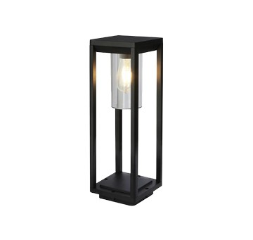 E27 沃野草皮燈 砂黑50公分款 H04-E-3208-50