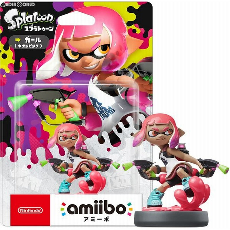 新品即納 Acc Switch Amiibo アミーボ ガール ネオンピンク スプラトゥーンシリーズ 任天堂 Nvl C Aeaj 通販 Lineポイント最大0 5 Get Lineショッピング