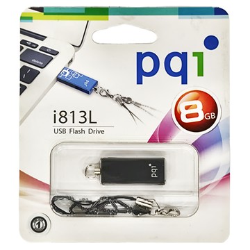 pqi 勁永 i813L 8GB USB 2.0 隨身碟，超速傳輸，防刮耐用，輕巧配有LED指示燈  1個