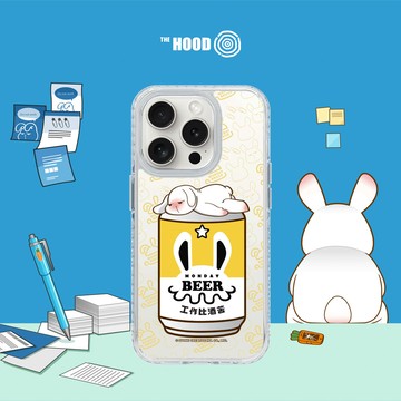 星期一的布魯斯 - 工作比酒苦 iPhone 16/15 Pro/Pro Max磁吸氣墊防摔/鏡面保護手機殻