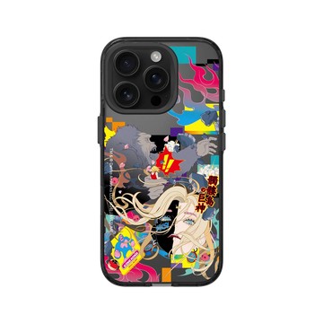 iPhone 16 Pro Clear (相機按鈕) 酷墨灰 - KKSI x Mitsume - 金剛夢幻碎影