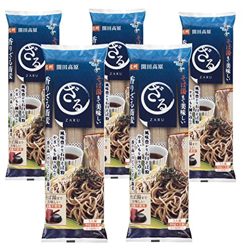 はくばく そば湯まで美味しい蕎麦 ざる 270g5袋