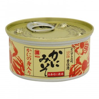 メーカ直送品・代引き不可　マルヨ食品　新かにの身入りかにみそ缶詰　100g×48個　01047　割引不可