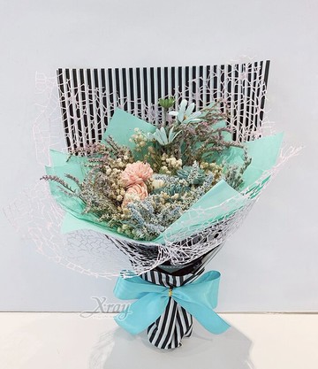 1399乾燥花束組-E，不凋花/乾燥花束/手作素材/日本/新娘捧花/婚禮小物/乾燥花/情人花束/情人節禮物/求婚/告白，X射線【Y040030】