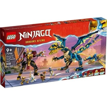 💗芸芸積木💗現貨!! LEGO 71796 元素之龍對戰女皇機械人 旋風忍者 Ninjago系列