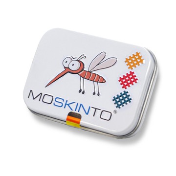 德國 MOSKINTO 魔法格醫療用貼布 42片 三色鐵盒款 魔法格 0548