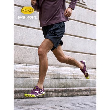 Vibram五指鞋男赤足健身馬拉松訓練跑姿 專業跑步鞋輕便耐磨VRUN