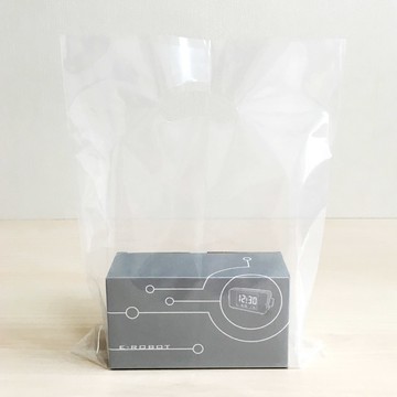 Sungwon Wrap 沖孔塑膠手提袋 35 x 25cm 透明色  100個