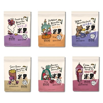 薌園 糙米米果70g-無添加蔗糖(多款可選)寶寶餅乾|副食品